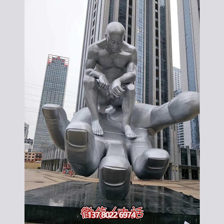 大型不銹鋼創(chuàng)意人物景觀雕塑——鐫刻在商業(yè)街、商業(yè)廣場的精美絕倫